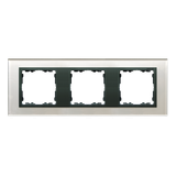 Triple frame, glass, Gray / Graphite
