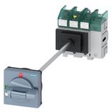 SENTRON, switch disconnector 3LD5 UL, EMERGENCY OFF switch, 4-pole, approved