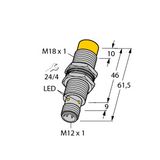 Inductive Sensor With Extended Switching Distance   NI15U-M18M-VP44X-H1141