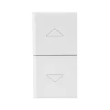 DOUBLE PUSHBUTT.1O NO 10A  WHITEK 1M