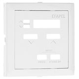 COV PLAT F/GEN BLIND CTRL MOD W/IR CTRL WHITE