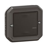 CONNECTED LIGHT DIMMER SWITCH WITHOUT NEUTRAL 5-125W LED PLEXO MECH ANTHRACITE