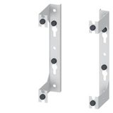 ALPHA BIG-Pack DIN rail holder for 2 DIN rails, designed for 15 mm DIN rail