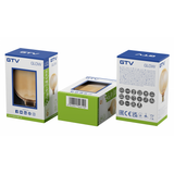 LED Bulb GLOW, E27, G130, 4 W, 190 lm, 1800K, AC220-240V, 320°