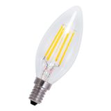 LED FIL WarmDim C35 E14 4W 3000-2200K CL