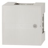 Telephony Wallmount Box II f.5 modules, 50pairs,sash lock,BM