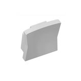 Plug for surface-mounted profile GLAX MICRO, (set of 10 pcs.), gray