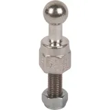 Fixed ball point D 25mm, straight