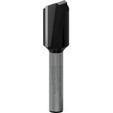 Straight bit, 1/4", D1 12.7 mm, L 19.6 mm, G 51 mm