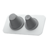 Cable entry flange M63M75, ZSKEFM63M75 (ZSKEFM63M75)
