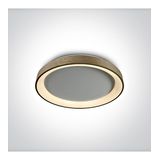 62130L/BGL/V BRUSHED GOLD PLAFO LED 30W CCTV IP20 230V DIM