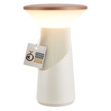 Accu LED Table lamp, warm grey, coffee