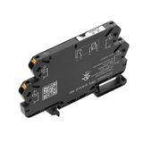 TERMSERIES-compact, Relay module, Number of contacts: 1,  1 NO contacts, NO contact AgNi, Rated control voltage: 24…230 V UC ±10 %, Continuous current: 6 A, PUSH IN, Test button available: No