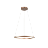 Amador LED pendant 75 cm coffee