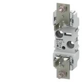 HRC fuse base plastic Sz.1 1P flat