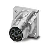 M17-08P1N8AW500S - Device connector front mounting