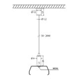 LED dustproof lamp Indus 1500, 22/43 W, max 6450lm, 4000K, IP66
