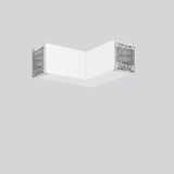 Form connector L 185 B 185 H 76 colour: white 220 - 240 V