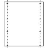 Mounting plate, DisP, self-extinguishing plastic, for ZAL177, 850 x 75