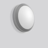 ROUNDED MAXI, 19 W, 1050 lm, 830, silver, on/off Ceiling and wall lumi