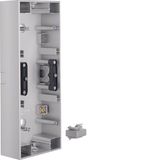 Surface-mtd housing 3gang vert., K.5, al., matt, lacq.