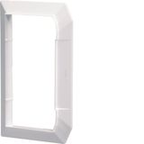 Wall cover plate for wall trunking BRN/BRHN 70x130mm halogen free in p