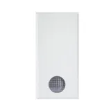 KEY WITH WHITEK S44 SERIES, COLOR RAL 9010 - MATT FINISH - 1 MOD.