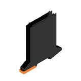 Modular housing, OMNIMATE Housing - series CH20M  black, Base element, Width: 12.5 mm