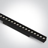 42112BAL/B/V BLACK DALI 18W CCTV 48V IP20 MINI/MIDI