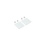 42022A/W WHITE END CAPS FOR 42001A/42002A