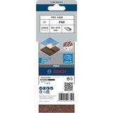 3-piece X440 sanding belt set 65 x 410 mm, 60