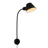 Bed light, matt-black, excl. 1xE27/max. 10W