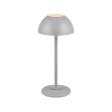 Ricardo LED outdoor table lamp grey rechargeable