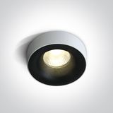 BLACK COB 12W WW 700mA DARK LIGHT IP65