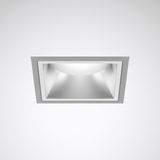 Downlights Sonnos Lens Silver square ET 13W 1400lm Very Wide Flood (VFL) IK06 3 SDCM