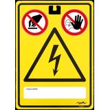 W&I sign Attention – Voltage!