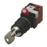 Safety Key Selector Switch, Operation Unit 2LL, SPST-NO/SPST-NC, Key 01 A22E8008C