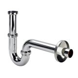 Sink siphon without outlet 11/4"x32, chrome