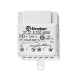 Finder EVO 10A 230VAC impulse switch relay 272182304000