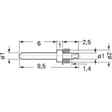 Pin for PCBs, 42.0001