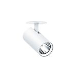 V2-SR S 2300-940 SWI MSP WH WH - LED semi-recessed spotlight, tiltable