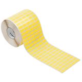 THM, Device markers, 9 x 17 mm, yellow