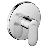 Vernis Blend built-in shower mixer, surface-mounted, chrome
