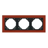 TRIPLE FRAME INTENSE ORANGE/GRAY