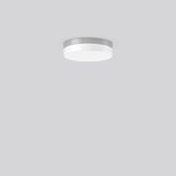 FLAT SLIM round, 13 W, 1300 lm, 830, silver, on/off Ceiling and wall l