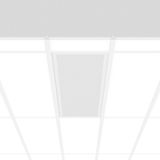 SIDELITE ECO, 29 W, 3500 lm, 840, white, on/off Lay-in luminaires, L 1