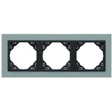 TRIPLE FRAME ALUMINIUM/GRAY