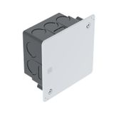 OBO UV 80 K flush-mounted connection box 80x80x45, PS, black