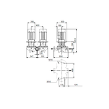 In-line circulator pump TPD 100-240/2 A-F-A-BQQE 7.5 kW 400D 50Hz IE3
