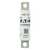 FWE-500A 1000Vdc IEC/UL 500A aR 60mm Round fuse
